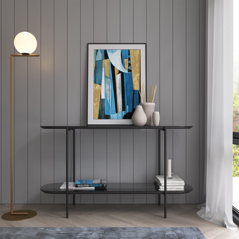 Aparador Hayden preto touch